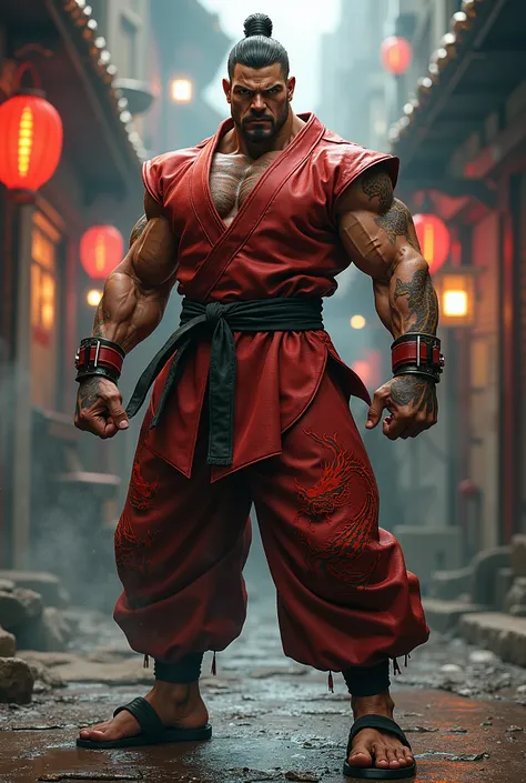 Street Fighter Red Dragon Real Man