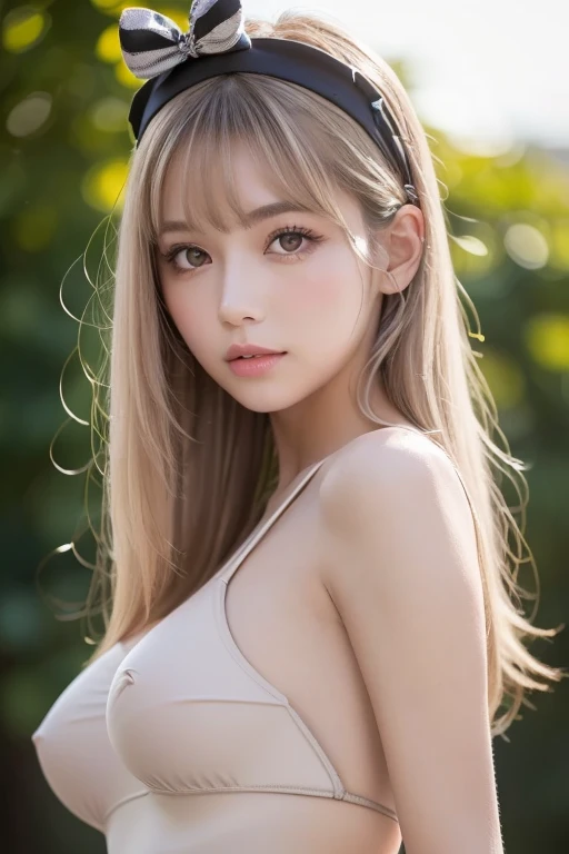 (8k, 4K,  top quality,  high definition: 1.2), ( Master Stick ,  realistic,  Photorealistic: 1.4),  1 girl, Alone,  beautiful faces,  eyelash , nose,  glossy lips, ( beautiful eyes,  beholder,  white skin,  white skin: 1.5),  clean skin,  upper body,, big,...