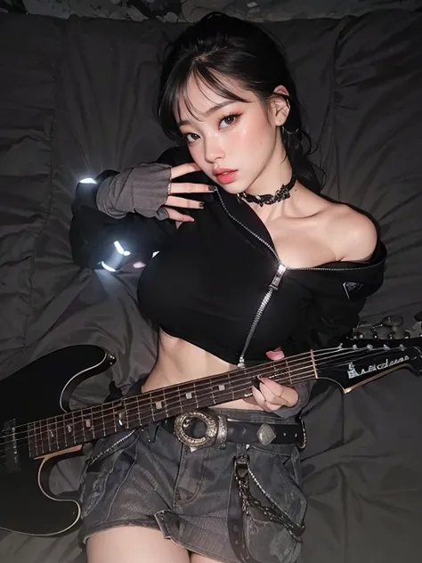 Jennie of Blackpink HD With huge breasts and pink lips