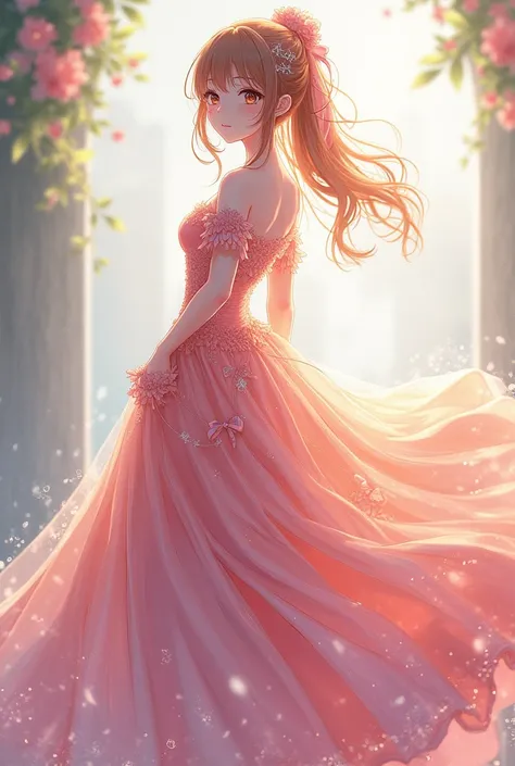 A anime style dress