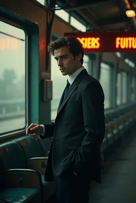 The idea of a movie:  “Ticket to the Future”

The story :

 A simple young man works in a ticket booth at an old train station .  One day, a mysterious man comes to him and asks for a ticket to a destination that is not on the map : “Future” .  The young m...