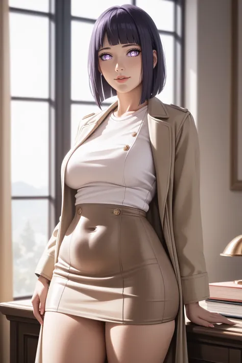  ((High res, better quality, ultra detailed, masterpiece, Anatomical correct body proportions, rule of thirds, detailed eyes, high textures detailed iris)).
A single character (Hinata), only one character, mature women, beautiful hair, large ample chest, r...