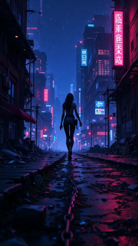  This neon twinkling night city is like a huge organic body Pulsating， where everything is driven by one goal — survival ， even at the cost of other people's lives 。 Aidan through the roof ，'s rain-soaked walls become her temporary path 。 She just destroye...