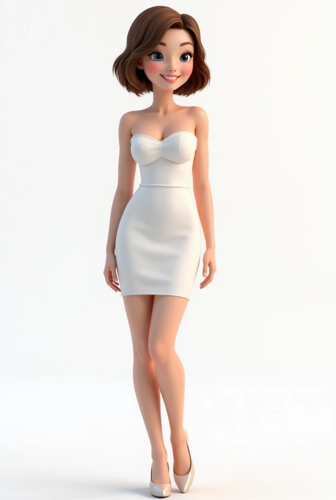 Create a 3D realistic-style image of a Thai woman.

A beautiful 33-year-old woman, 165 cm tall, weighing 60 kg.

She has a slightly chubby, curvy figure, with charm and confidence.


Facial Features:

Oval-shaped face with chubby cheeks.

Sharp, large, and...