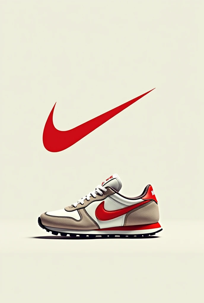 First Nike logo and shoes)