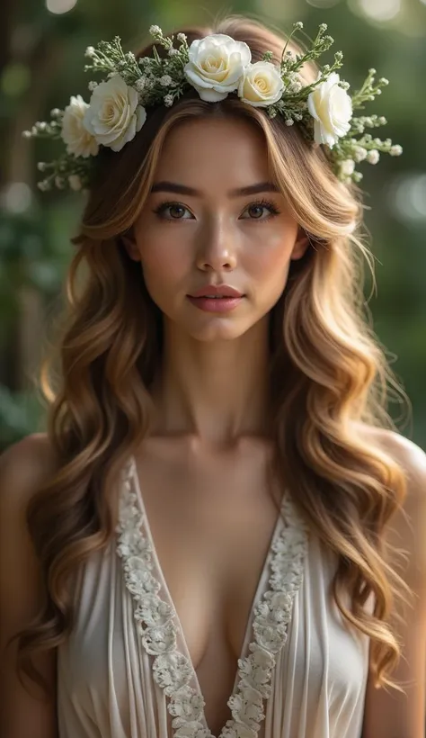 goddess high definition, Calm,  Hair,  top quality, Symmetrical, 