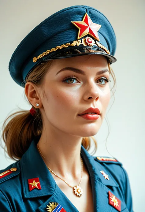 Student woman in Soviet Union
