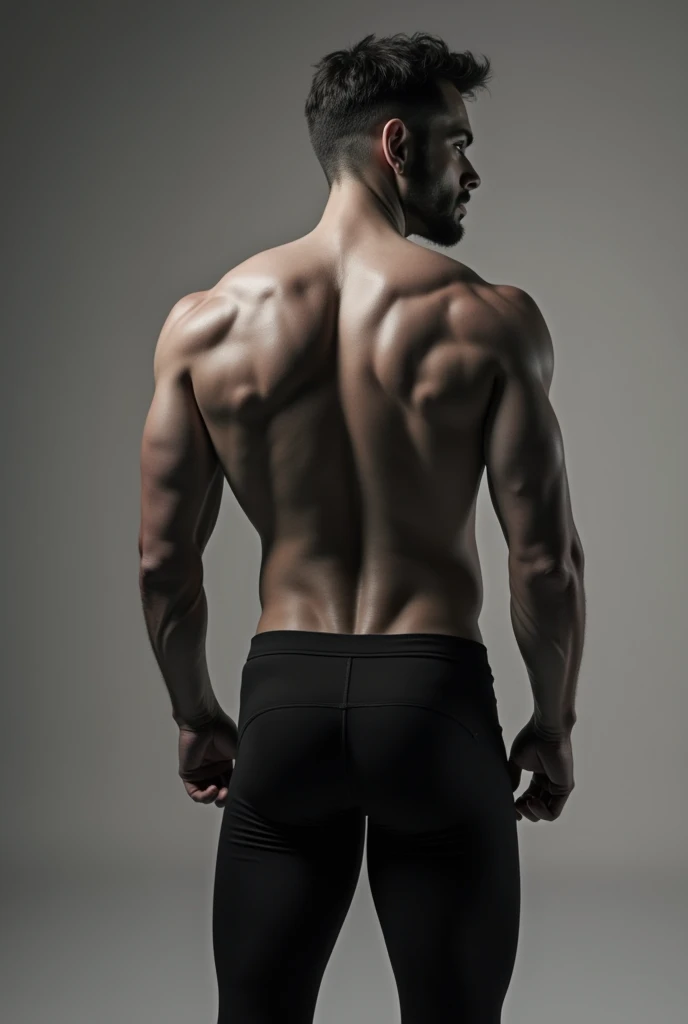 slim male model with big buttock