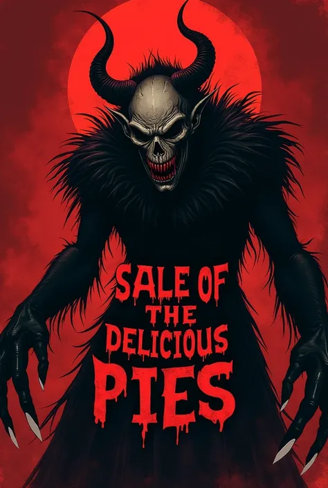 Flayer in shades of red and black to say what Mrs. BEATRIZ is 

SALE OF DELICIOUS

PIES AND PIES 
*meat and cheese 