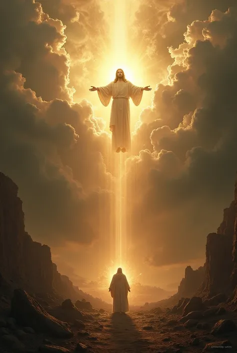 I wanted an image that would make me think ....  Jesus is coming back or are we going to him