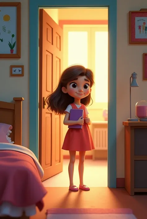 1. Vignette 1:  Marcielis is in her room ,  excited for the first day of school at a new school . happiness,  one of the emotions of Intensely , is at your side,  cheering her up with a big smile .

2. Vignette 2: at the entrance of school ,  Marcielis is ...