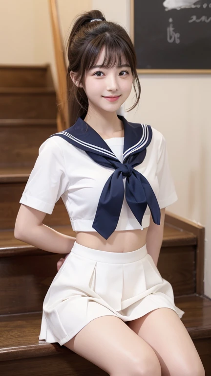 Actual photo、 top quality,幼さの残る可愛い girl、 cute girl、Women、 Realistic Textures 、Open your eyes and smile、 cute smiles 、 Fine section ,  8k wallpapers,  perfect dynamic configuration, Natural Eye Shape 、Size、 beautiful detailed eyes, Natural lip shape ,  happ...