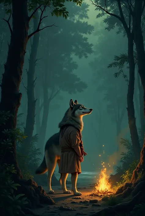 The Wolf’s Son

Long ago, in a dense and ancient jungle, there lived an old woman named Maara and her son, Arun. They were the last of their tribe, forced into the deep forest after war and famine took everything from them. Maara was frail, but Arun, thoug...