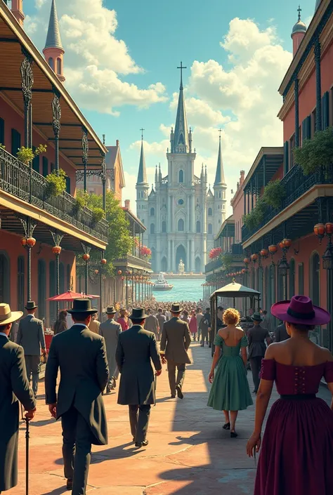 New Orleans in the 19th century 