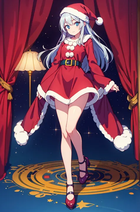 Santa dress ,  full body, Santa shoes