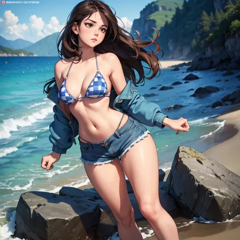 (Solo:1.3)), 1Girl, brunette hair, Best Quality, Realistic, Photorealistic, Best Quality, Masterpiece, Very Delicate and Beautiful, Very Detailed, Fine Detail, Ultra Detail, High Definition, Very Detailed, Realistic, Ultra High Definition, Best Quality, Ul...