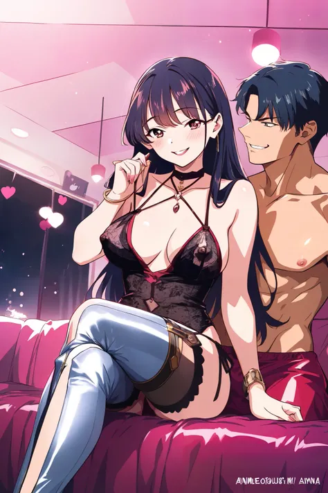 Anime character My Heart's Dangerous Guy Yamada Anna　 sex　Nipples