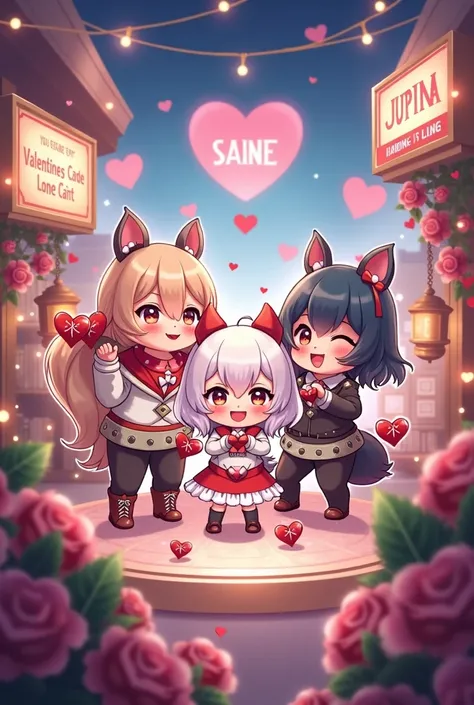 create a picture with valentine theme of online caninova platforms as juwa, milkyway, orion star firekirin panda master game vault game room and Write valentine special bonuses and instant cashout