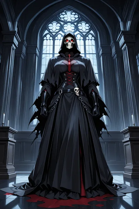 (A skull male ghost gunslinger shrouded in shadows in a Haunted Mansion is surrounded by a lot of ghosts:1.1), at a figure cloaked in light, a few girl who enters the haunted house is not scared, and approaches A ghost gunslinger with great interest, (best...