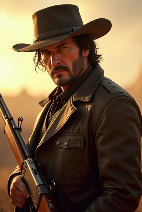 Keanu Reeves as John Marston 