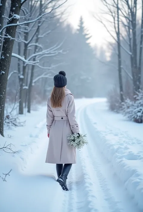  It snows

It's snowing , ince ince,
 Covering the paths quietly .
 Cold but warm inside ,
 There is hope in my heart .

 The wind works ,  dances snow ,
 White dreams call billion.
 This winter passes , spring comes ,
 My love grows again .

There was a v...