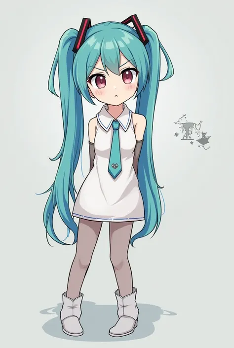 Take off all Miku's clothes that don't have anything 