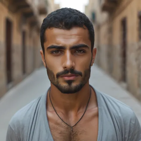 handsome,masculine,arabic,man, without mustaches 