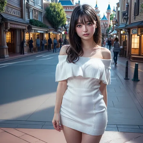 masterpiece, photo-realistic, raw photo, 8K resolution, Ultra HD, full body, (very Cute face:1.5), (Japanese Idol:1.4), very Beautiful girls, Perfect Style, super detailed skin, Slim Waist, realistic female arms, beautiful legs, symmetric eyes, close to vi...