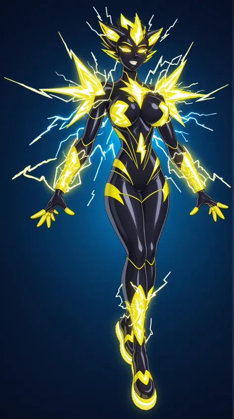 *Voltstream - Gen 10’s Signature Alien

Species: Electroboltian
Home Planet: Voltaris Prime

Abilities:

Lightning-Speed Movement: Moves at the speed of electricity, allowing near-instantaneous travel across conductive surfaces.

Bio-Electric Blasts: Gener...