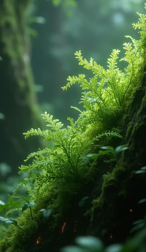 Moss that causes blood to flow in blood vessels