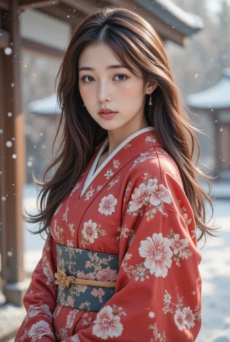 ( kimono)、、( top quality,​masterpiece:1.3, super A high resolution,),( super detailed, caustics),( photorealistic:1.4,RAW shooting,) Ultra Realistic Capture, very detailed,High-definition 16K human skin、  skin texture is natural 、、 the skin has a healthy a...