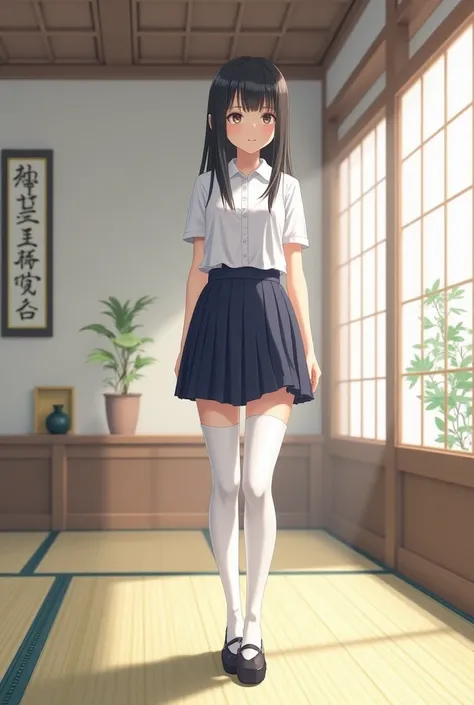  school uniform( white high socks)girls
Japanese-style room
