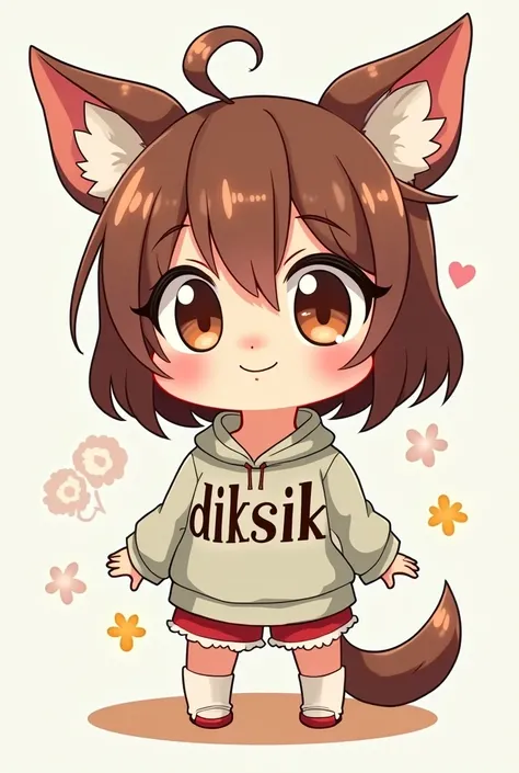 Make me an Anime-style Avatar and add “Diksik”