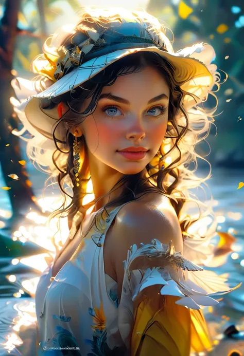 black short hair hwoman with blue eyes and fur hat on beach near water, karol bak uhd, beautiful nordic woman, portrait of nordic girl, anna nikonova aka newmilky, long blonde hair and blue eyes, pale skin curly blond hair, long blonde hair and big eyes, w...