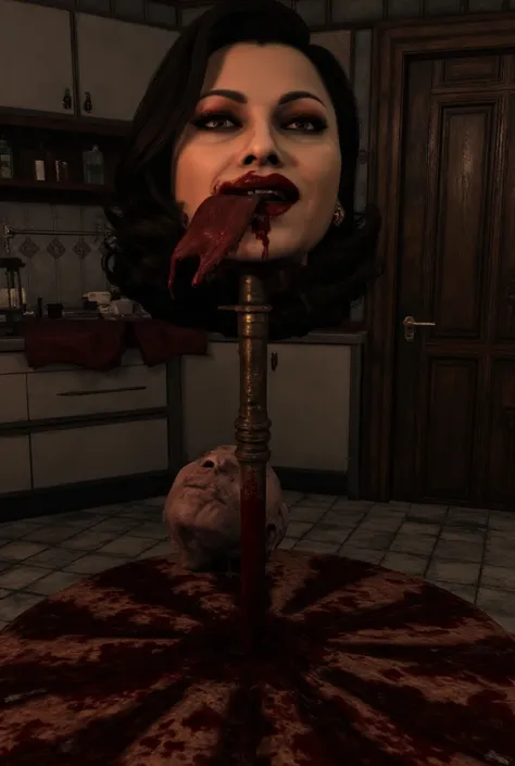 Milf mom  Lady (Mommy) Dimitrescu   A severed head on a peak is a severed stake.  Severed-peak With his tongue hanging out   dick-stake dick-spike dick-head   The head is at the peak of the peak count I found the decapitation in the freezer of the "Bloody ...