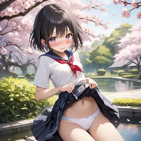 anime、( best quality), ( ultra hi-res), ( high definition ), (超 high definition ), ( Highly Detailed CG), (32K), (masterpiece), Highly Detailed CG Unit Wallpaper, texture , unbelievably ridiculous , ultra high resolution, RAW Photo ,One high school girl,Pu...