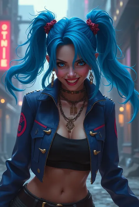 Jinx, arcane, halfbody