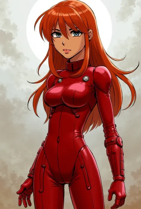 Asuka in red plugsuit