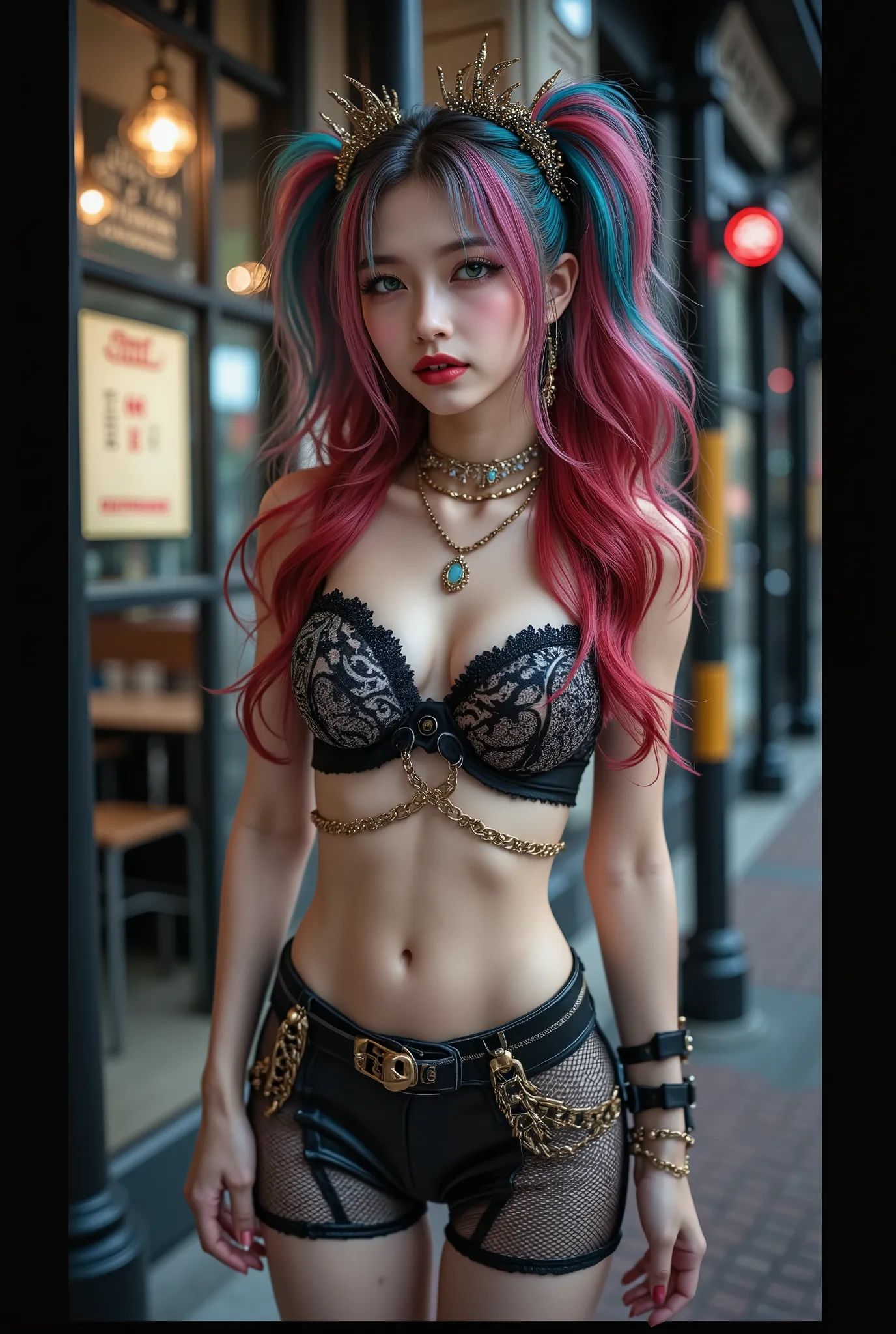 Realistic ((Photorealistic realism)),((high resolution)),((ultra insanel quality, professional extremely detailed digital art)), ((focus on extremely Realistic Proportion Body:1.3)), ((portrait)),((a cute and very beautiful, 1 Japanese, 30yo, famous Kpop i...