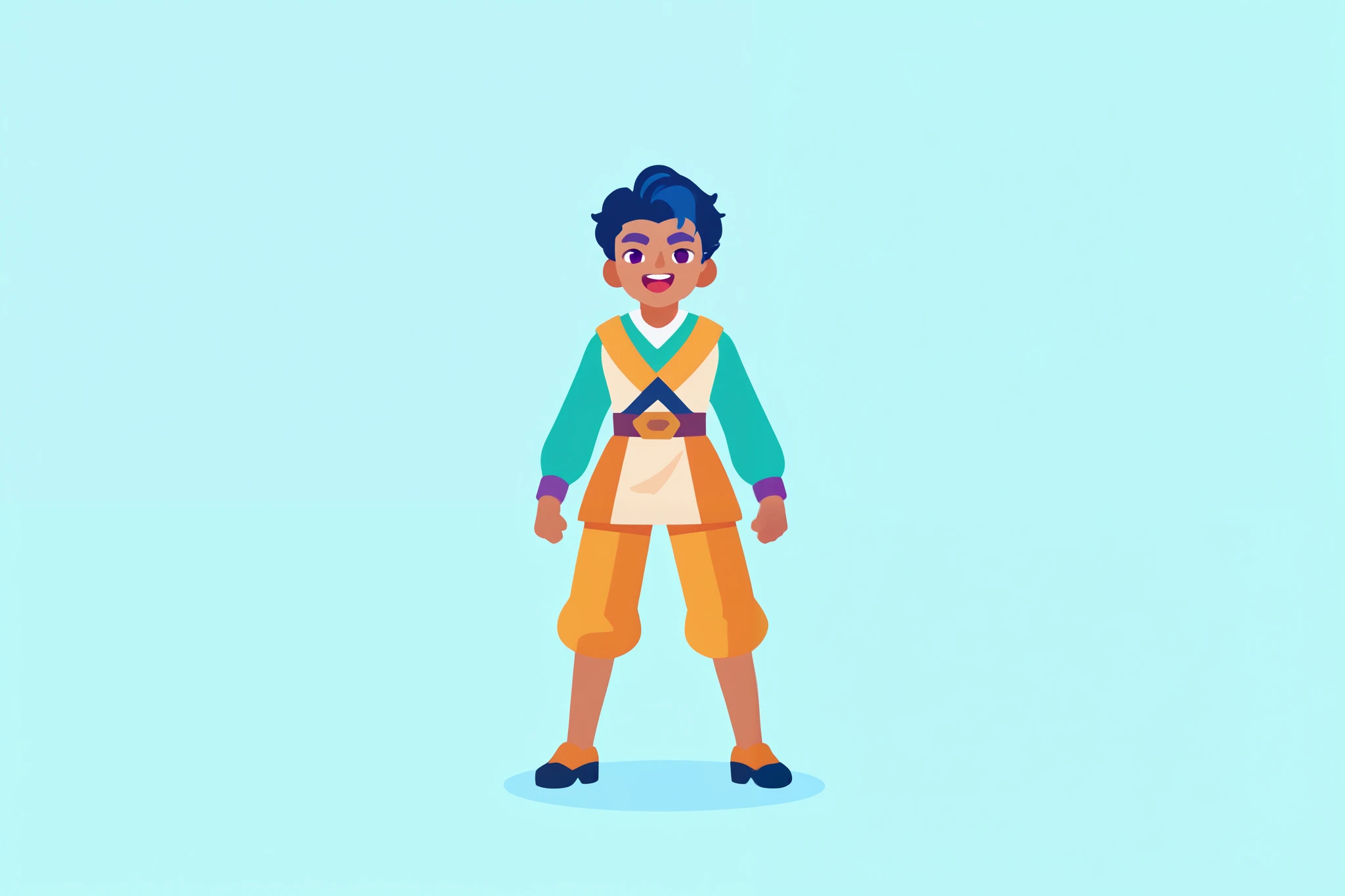  Flat avatar 、Alone、smile、 simple background、最High quality 、Midea、Alone,  Hi-Res, 最High quality ,  DETAILS ,  high details ,  quality, High quality ,  high quality model,  male