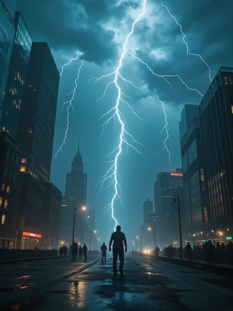 Thunderstorm in the metropolis