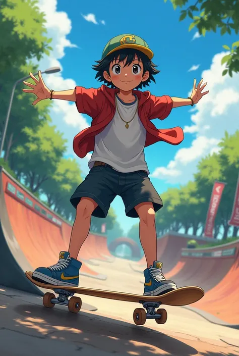 Make friends with the protagonist of the skateboard anime