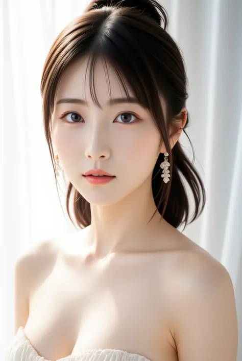 (( completely naked)) , ((  not wearing clothes )) , (( nudes)) , ((  Tiny Breasts )) , ((  thin legs )) , ((( Japanese woman ))) , A beautiful woman who is very thin ,  High Definition CG Unity 8K Wallpaper  ,  top quality ,  Masterpiece,  nudes ,  very d...