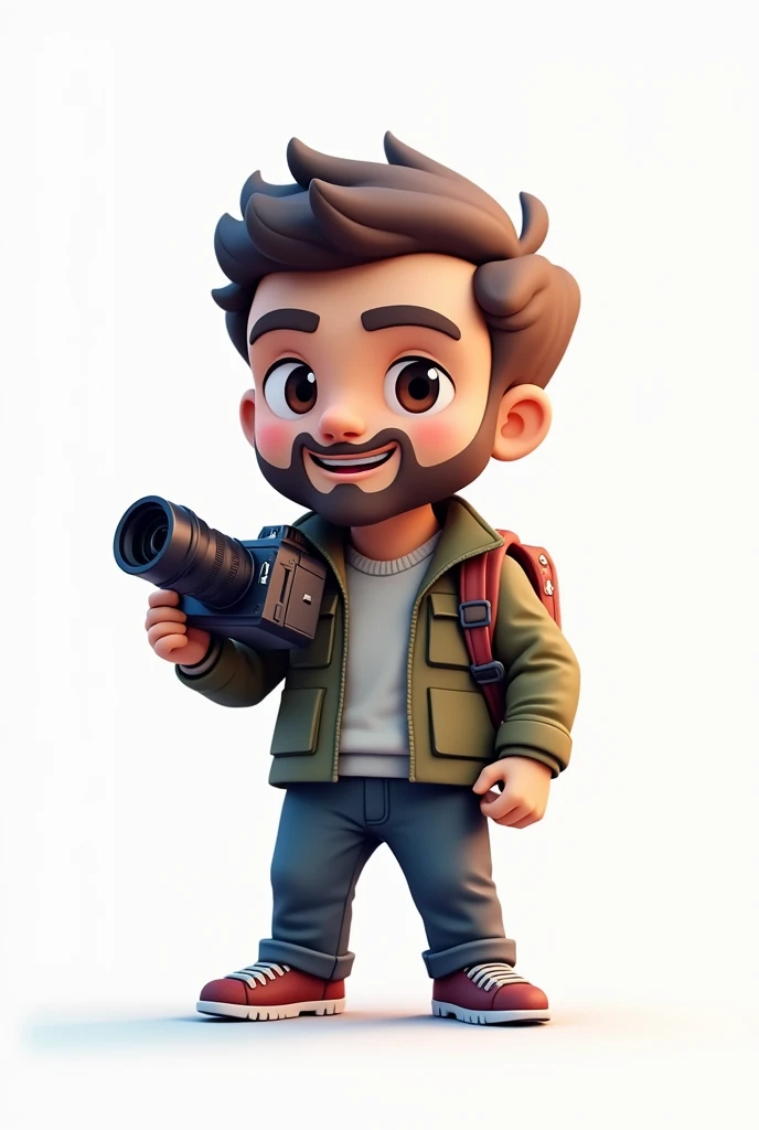 I want a nice picture with the rights or the name Arab Moon with an emoji or shape and graphics about the media, etc... It is possible to have a white background or even if there is a picture in the game of a journalist with a camera with the design 