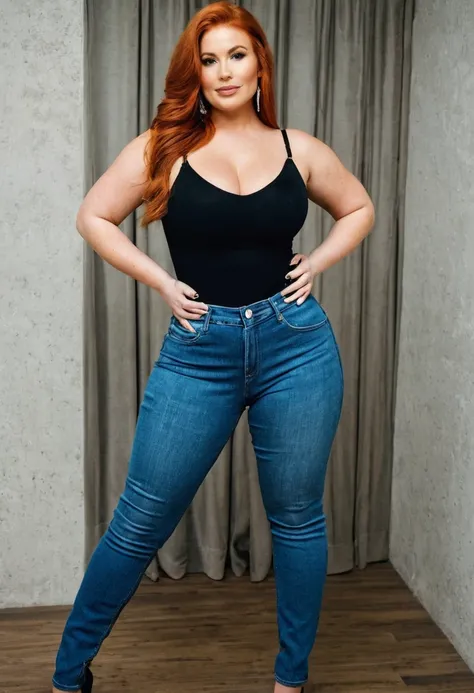 Beautiful 38-year-old Icelandic redhead Thicc with a curvy and perfect body    , , Red-haired goddess,      hourglass body     ,     thick and curvy body    ,    Women's measurements or 100    , 70 110    , showing her beauty ,        The beautiful woman i...