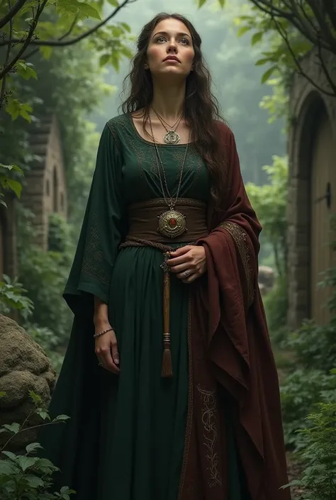 Medieval clothing for a wise woman