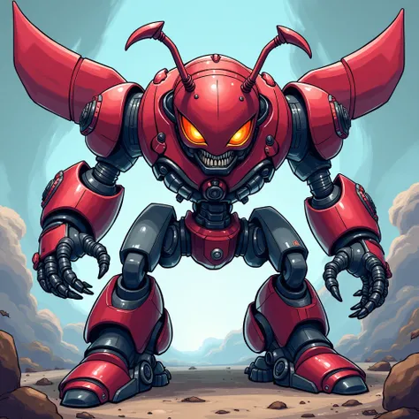 Medabot medarot robô, Robot insect , Fly robot, fighting robot, warrior, malignant, malicious, Toon cartoon  