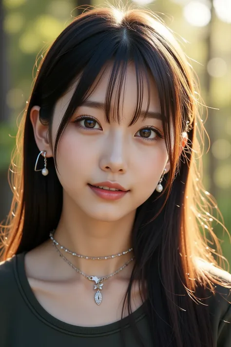 realistic, hyper-realistic, hyper-realistic, black hair, pupils sparkling, light smile, Ultra-realistic, Surrealism, Realism, Hyperrealism, photorealistic, f/2.8, UHD, accurate, anatomically correct, textured skin, super detail, high details, high quality,...