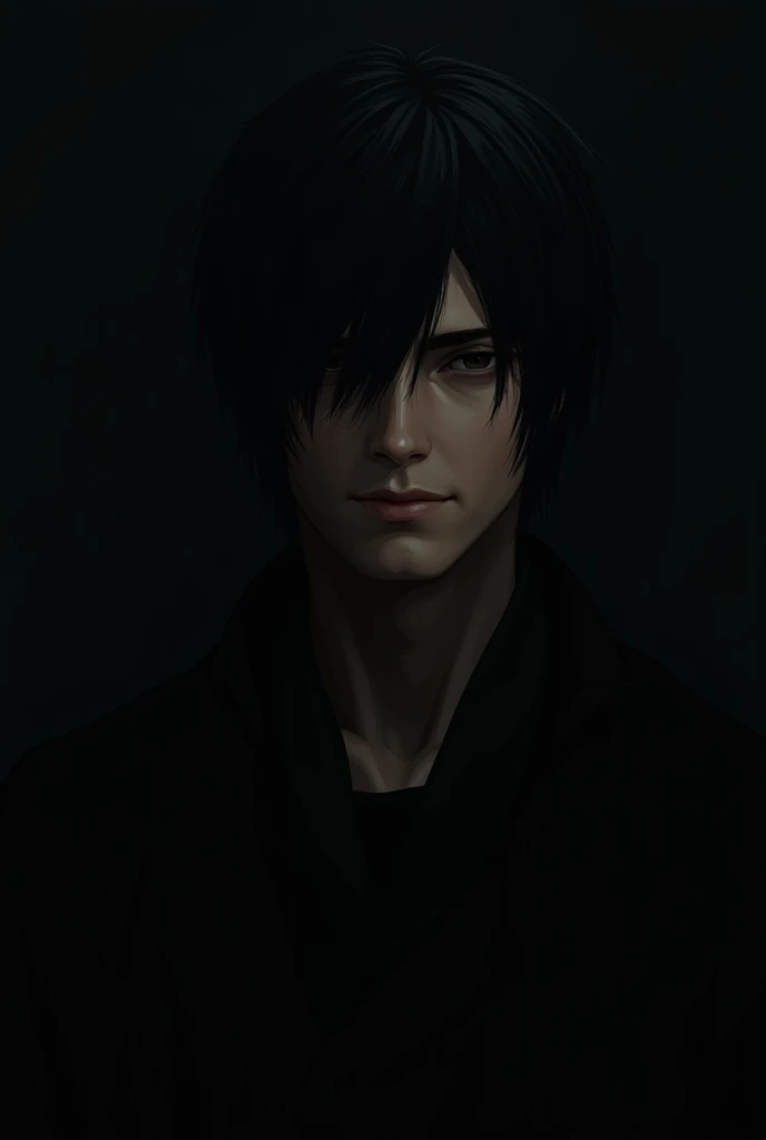 Say Depressive Noctis on a black background