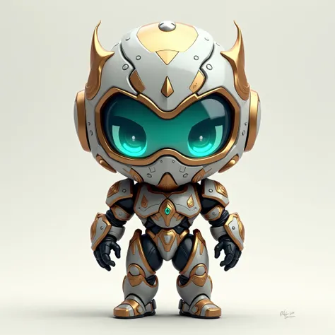 " A futuristic chibi character representing Erion ,   Ants are modeled characters、A futuristic chibi-style character representing Erion。 sexy pose、Full Body 、It is completely frontal  . Erion is an ancient Titan ,  Mainly designed to reflect  ,  Designed t...